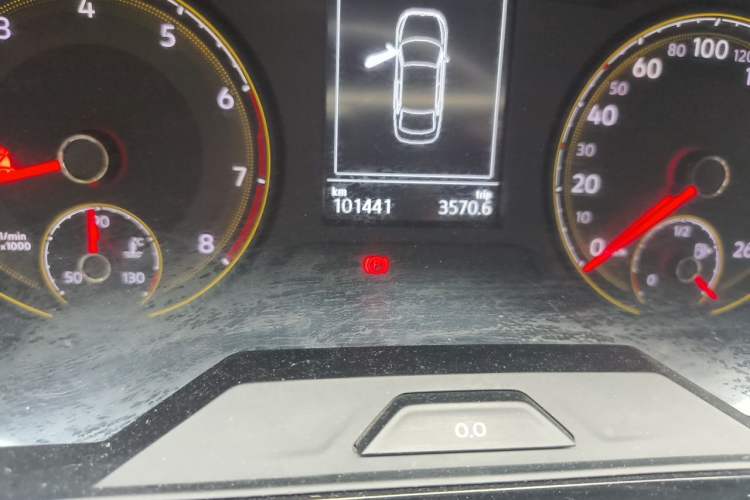 Used Volkswagen Lavida 2019 280TSI DSG Comfort Edition China VI standard Odometer Close Up