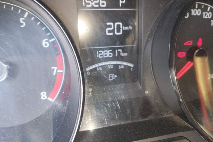 Used Volkswagen Lavida 2019 Lavida Start 1.5L Automatic Trendy Version China VI Standard Odometer Close Up