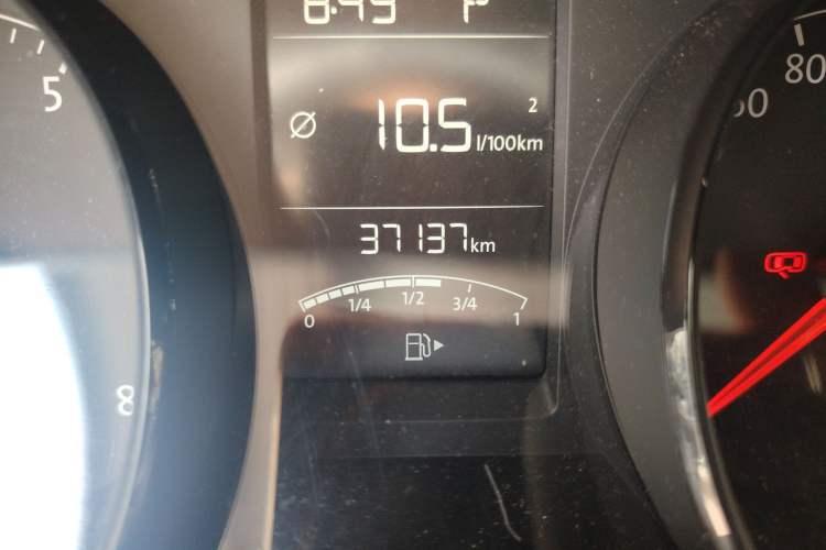 Used Volkswagen Lavida 2019 Lavida Start 1.5L Automatic Trendy Version China VI Standard Odometer Close Up