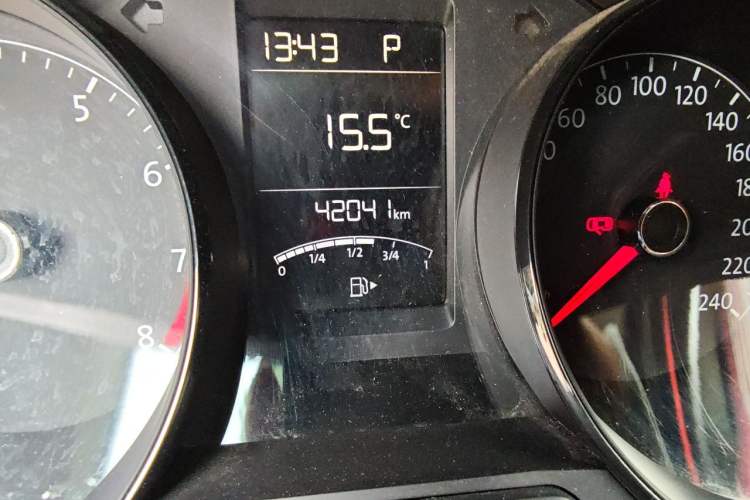 Used Volkswagen Lavida 2019 Lavida Start 1.5L Automatic Trendy Version China VI Standard Odometer Close Up