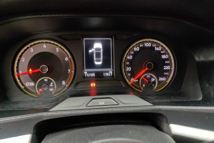 Used Volkswagen Lavida 2019 1.5L Automatic Fashion Edition China VI Odometer Close Up