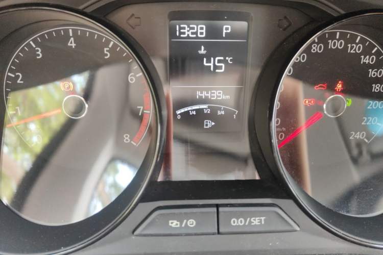 Used Volkswagen Lavida 2019 Lavida Start 1.5L Automatic Trendy Version China VI Standard Odometer Close Up