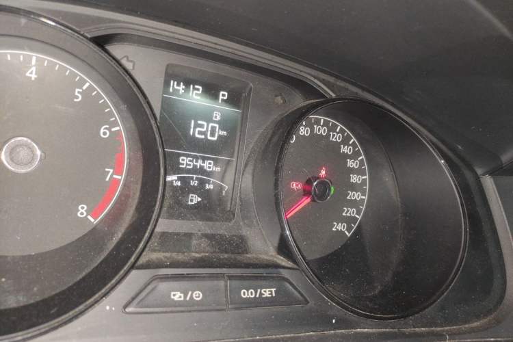 Used Volkswagen Lavida 2019 Lavida Start 1.5L Automatic Trendy Version China VI Standard Odometer Close Up