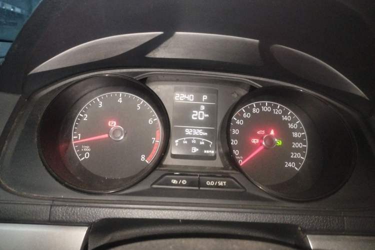 Used Volkswagen Lavida 2019 Lavida Start 1.5L Automatic Trendy Version China VI Standard Odometer Close Up