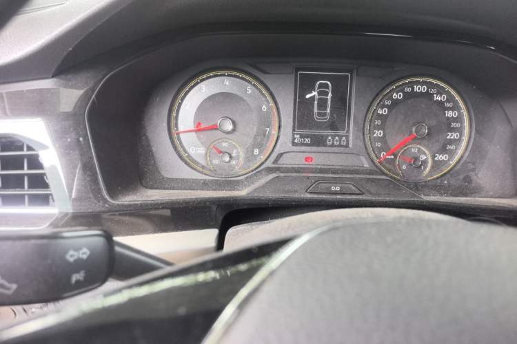 Used Volkswagen Lavida 2019 1.5L Automatic Comfort Edition China VI Standard Odometer Close Up