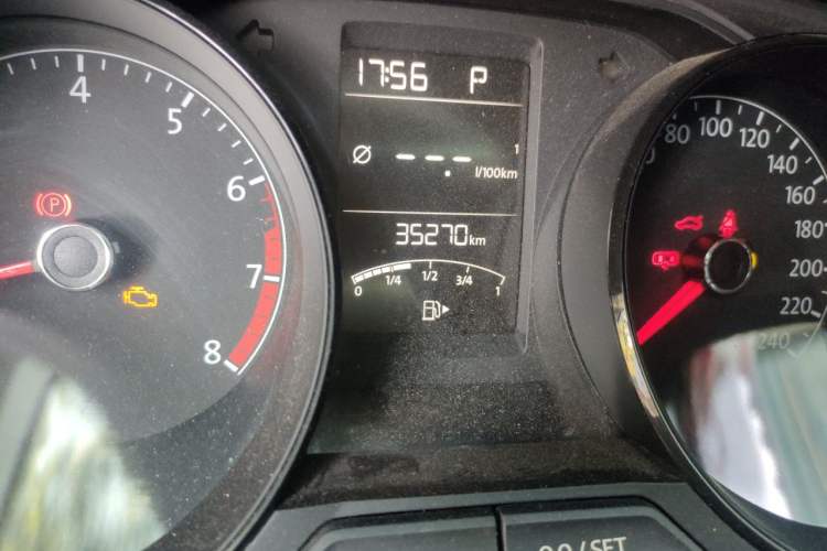 Used Volkswagen Lavida 2019 Lavida Start 1.5L Automatic Trendy Version China VI Standard Odometer Close Up