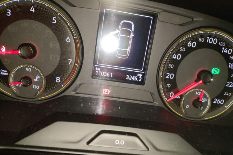 Used Volkswagen Lavida 2019 1.5L Automatic Vision Edition China VI Standard Odometer Close Up