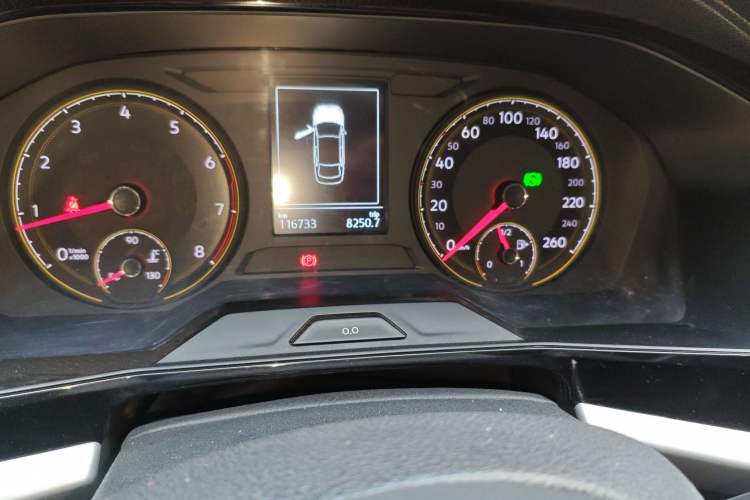 Used Volkswagen Lavida 2019 1.5L Automatic Vision Edition China VI Standard Odometer Close Up