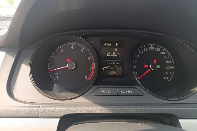 Used Volkswagen Lavida 2019 Lavida Start 1.5L Automatic Trendy Version China VI Standard Odometer Close Up