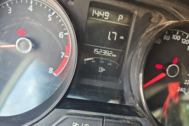 Used Volkswagen Lavida 2019 Lavida Start 1.5L Automatic Trendy Version China VI Standard Odometer Close Up
