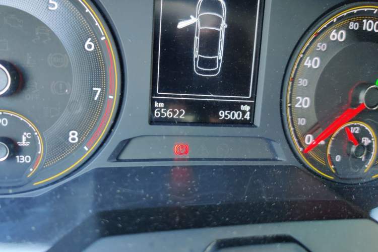 Used Volkswagen Lavida 2019 280TSI DSG Comfort Edition China VI standard Odometer Close Up