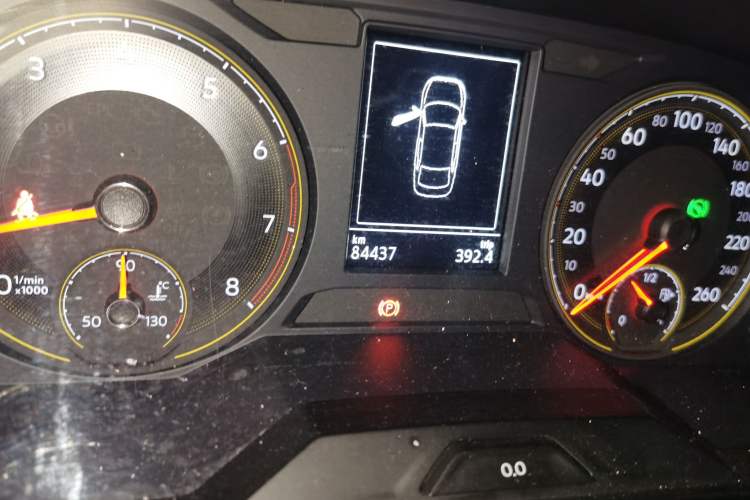 Used Volkswagen Lavida 2019 280TSI DSG Comfort Edition China VI standard Odometer Close Up