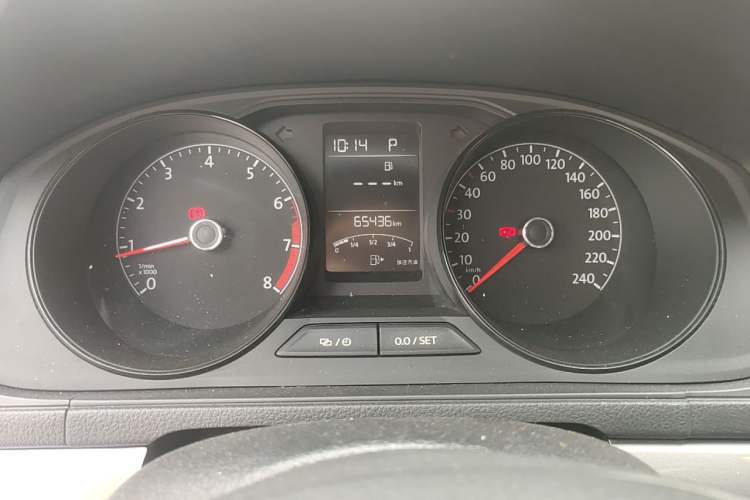 Used Volkswagen Lavida 2019 Lavida Start 1.5L Automatic Trendy Version China VI Standard Odometer Close Up