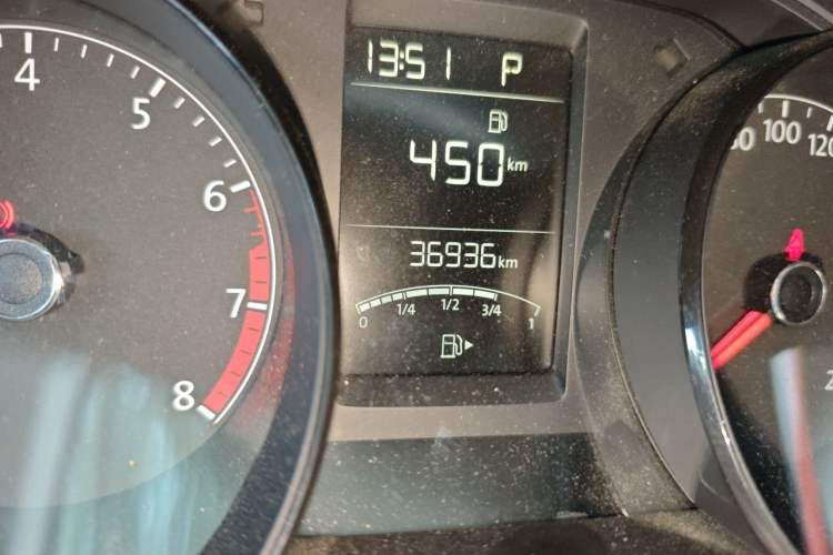 Used Volkswagen Lavida 2019 Lavida Start 1.5L Automatic Trendy Version China VI Standard Odometer Close Up
