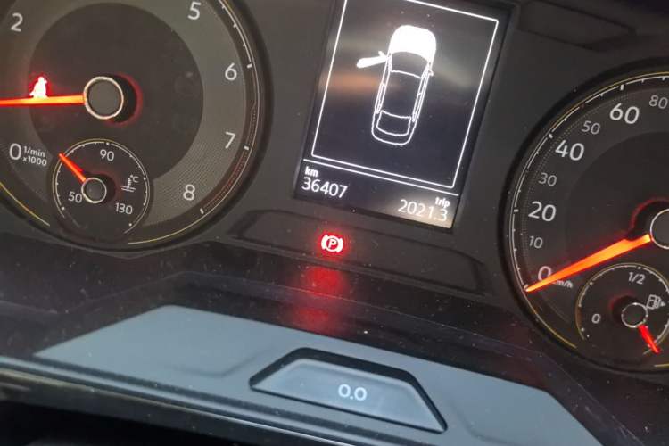 Used Volkswagen Lavida 2019 Hatchback 200TSI DSG Comfort Edition China VI Odometer Close Up