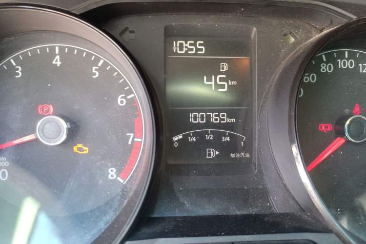 Used Volkswagen Lavida 2019 Lavida Start 1.5L Manual Fashion Edition China VI Standard Odometer Close Up