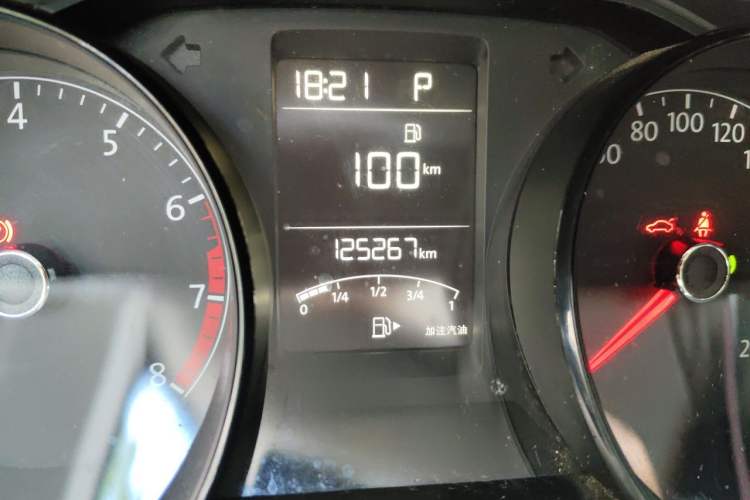 Used Volkswagen Lavida 2019 Lavida Start 1.5L Automatic Trendy Version China VI Standard Odometer Close Up