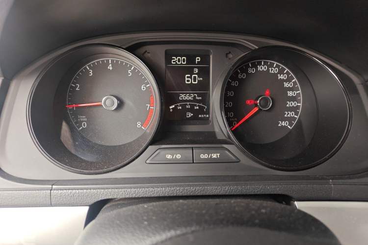 Used Volkswagen Lavida 2019 Lavida Start 1.5L Automatic Trendy Version China VI Standard Odometer Close Up