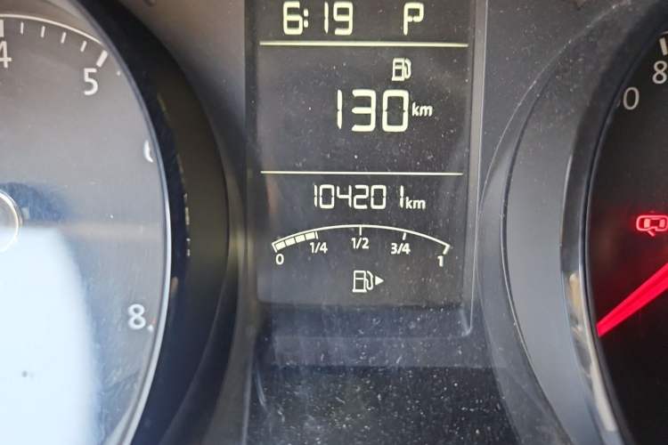 Used Volkswagen Lavida 2019 Lavida Start 1.5L Automatic Trendy Version China VI Standard Odometer Close Up