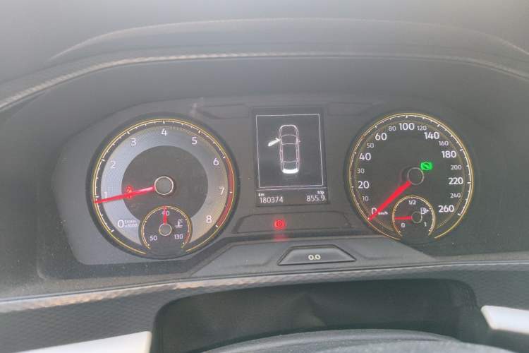 Used Volkswagen Lavida 2019 1.5L Automatic Fashion Edition China VI Odometer Close Up