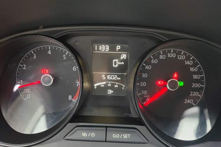Used Volkswagen Lavida 2019 Lavida Start 1.5L Automatic Trendy Version China VI Standard Odometer Close Up