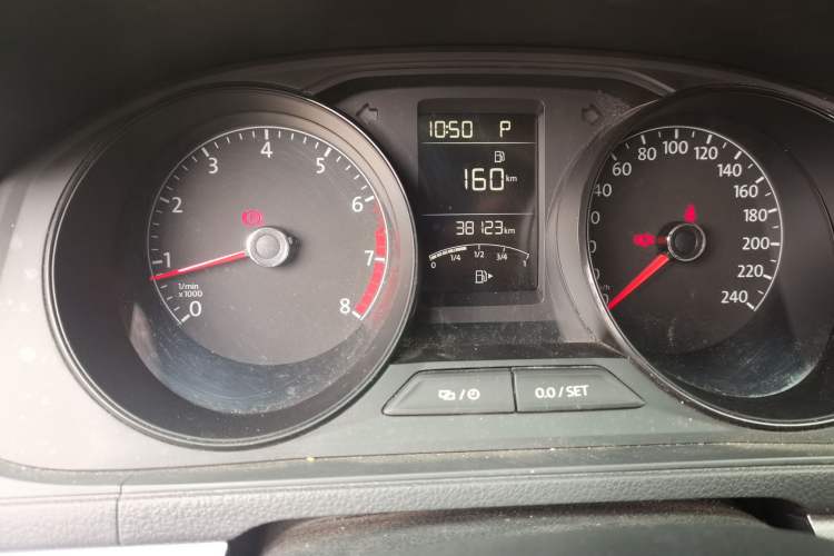 Used Volkswagen Lavida 2019 Lavida Start 1.5L Automatic Trendy Version China VI Standard Odometer Close Up
