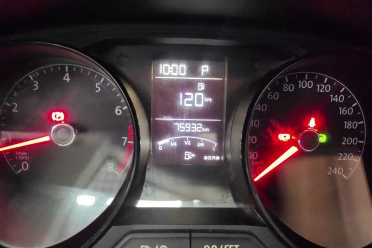 Used Volkswagen Lavida 2019 Lavida Start 1.5L Automatic Trendy Version China VI Standard Odometer Close Up
