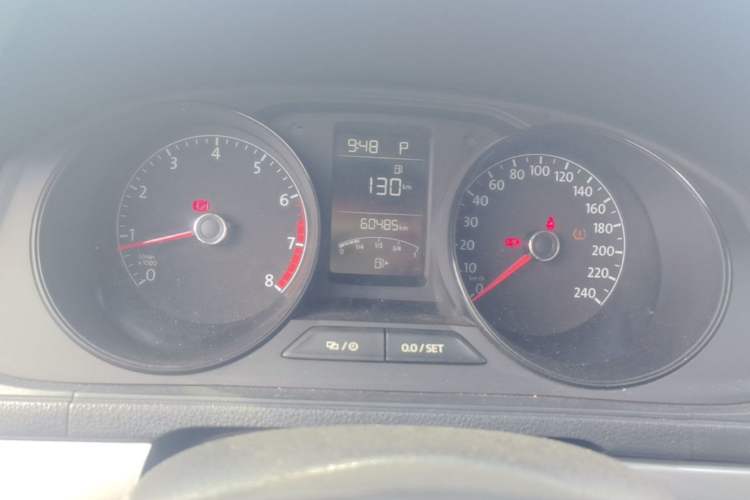 Used Volkswagen Lavida 2019 Lavida Start 1.5L Automatic Trendy Version China VI Standard Odometer Close Up