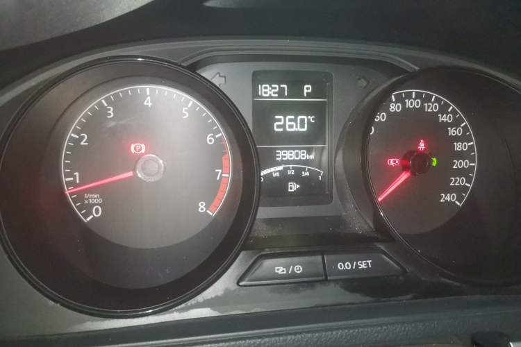 Used Volkswagen Lavida 2019 Lavida Start 1.5L Automatic Trendy Version China VI Standard Odometer Close Up