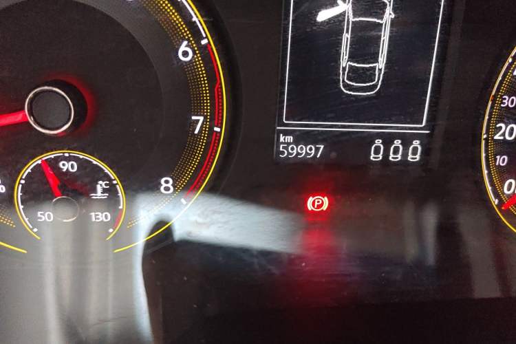 Used Volkswagen Lavida 2019 280TSI DSG Luxury Edition China VI Standard Odometer Close Up