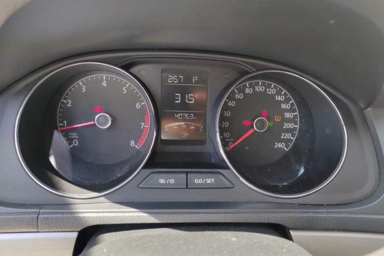 Used Volkswagen Lavida 2019 Lavida Start 1.5L Automatic Comfort Edition China VI Standard Odometer Close Up