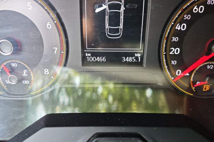 Used Volkswagen Lavida 2019 1.5L Automatic Vision Edition China VI Standard Odometer Close Up