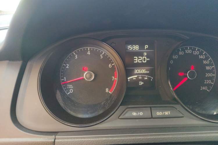 Used Volkswagen Lavida 2019 Lavida Start 1.5L Automatic Trendy Version China VI Standard Odometer Close Up