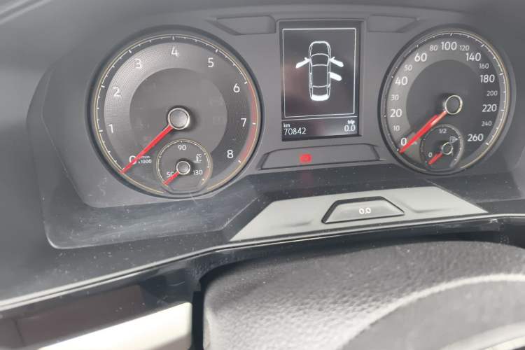 Used Volkswagen Lavida 2019 280TSI DSG Luxury Edition China VI Standard Odometer Close Up