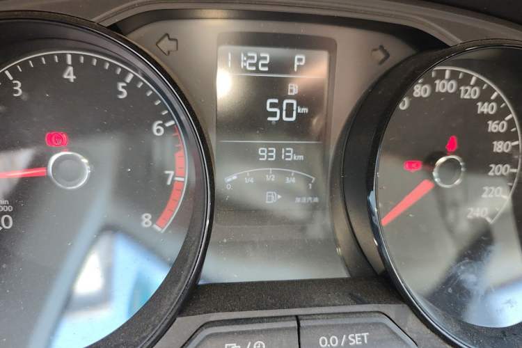 Used Volkswagen Lavida 2019 Lavida Start 1.5L Automatic Trendy Version China VI Standard Odometer Close Up