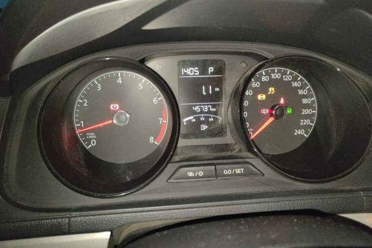 Used Volkswagen Lavida 2019 Lavida Start 1.5L Automatic Trendy Version China VI Standard Odometer Close Up