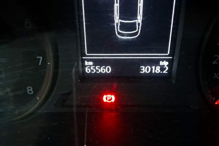 Used Volkswagen Lavida 2019 280TSI DSG Comfort Edition China VI standard Odometer Close Up