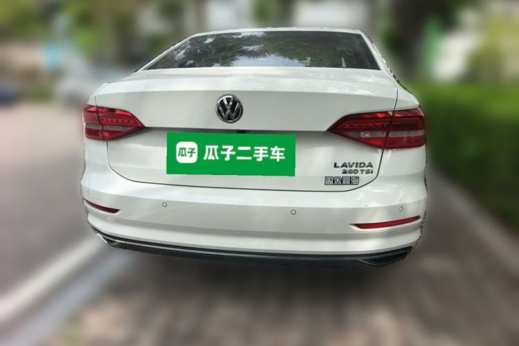 Used Volkswagen Lavida 2019 280TSI DSG Comfort Edition China VI standard Rear