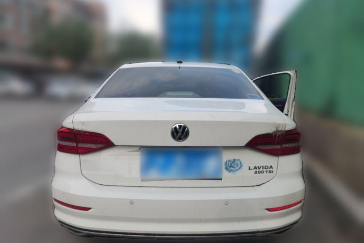 Used Volkswagen Lavida 2019 280TSI DSG Comfort Edition China VI standard Rear