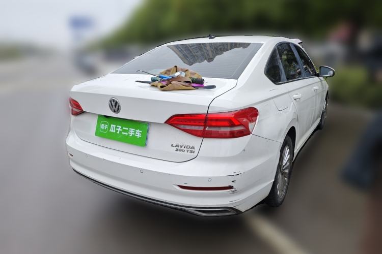 Used Volkswagen Lavida 2019 280TSI DSG Comfort Edition China VI standard Rear Right 45 Deg