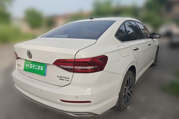 Used Volkswagen Lavida 2019 280TSI DSG Luxury Edition China VI Standard Rear Right 45 Deg