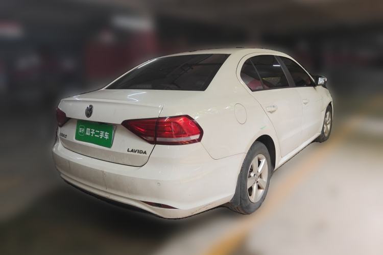 Used Volkswagen Lavida 2019 Lavida Start 1.5L Automatic Trendy Version China VI Standard Rear Right 45 Deg