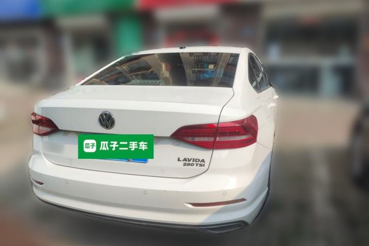 Used Volkswagen Lavida 2019 280TSI DSG Comfort Edition China VI standard Rear Right 45 Deg