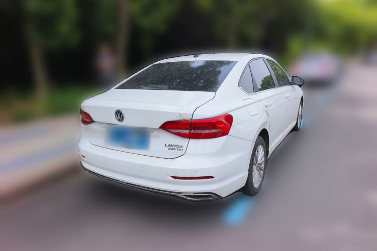 Used Volkswagen Lavida 2019 280TSI DSG Comfort Edition China VI standard Rear Right 45 Deg