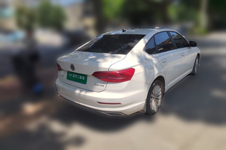 Used Volkswagen Lavida 2019 1.5L Automatic Vision Edition China VI Standard Rear Right 45 Deg
