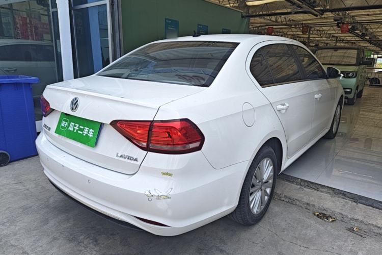 Used Volkswagen Lavida 2019 Lavida Start 1.5L Automatic Comfort Edition China VI Standard Rear Right 45 Deg
