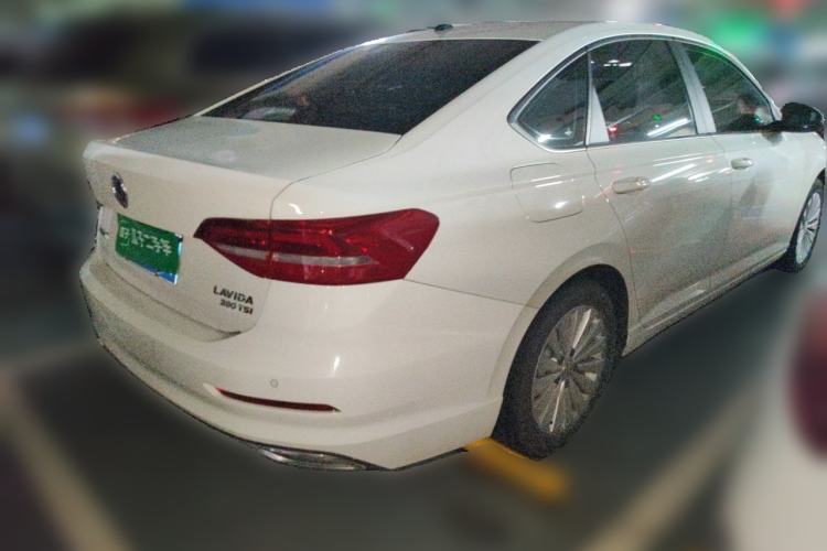 Used Volkswagen Lavida 2019 280TSI DSG Comfort Edition China VI standard Rear Right 45 Deg
