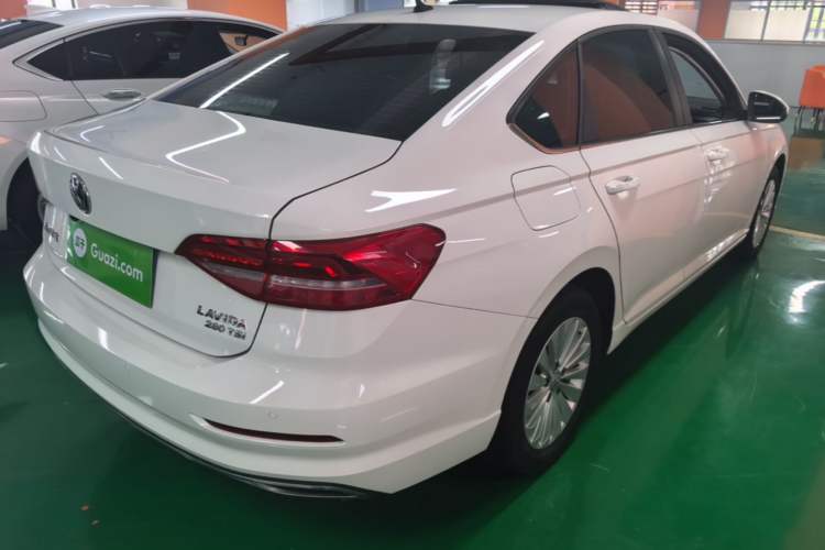 Used Volkswagen Lavida 2019 280TSI DSG Comfort Edition China VI standard Rear Right 45 Deg