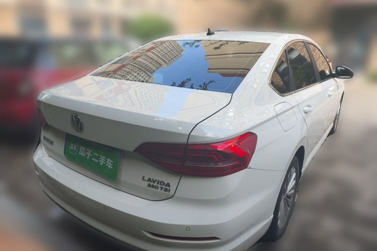 Used Volkswagen Lavida 2019 280TSI DSG Comfort Edition China VI standard Rear Right 45 Deg