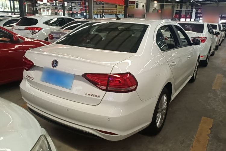Used Volkswagen Lavida 2019 Lavida Start 1.5L Automatic Comfort Edition China VI Standard Rear Right 45 Deg